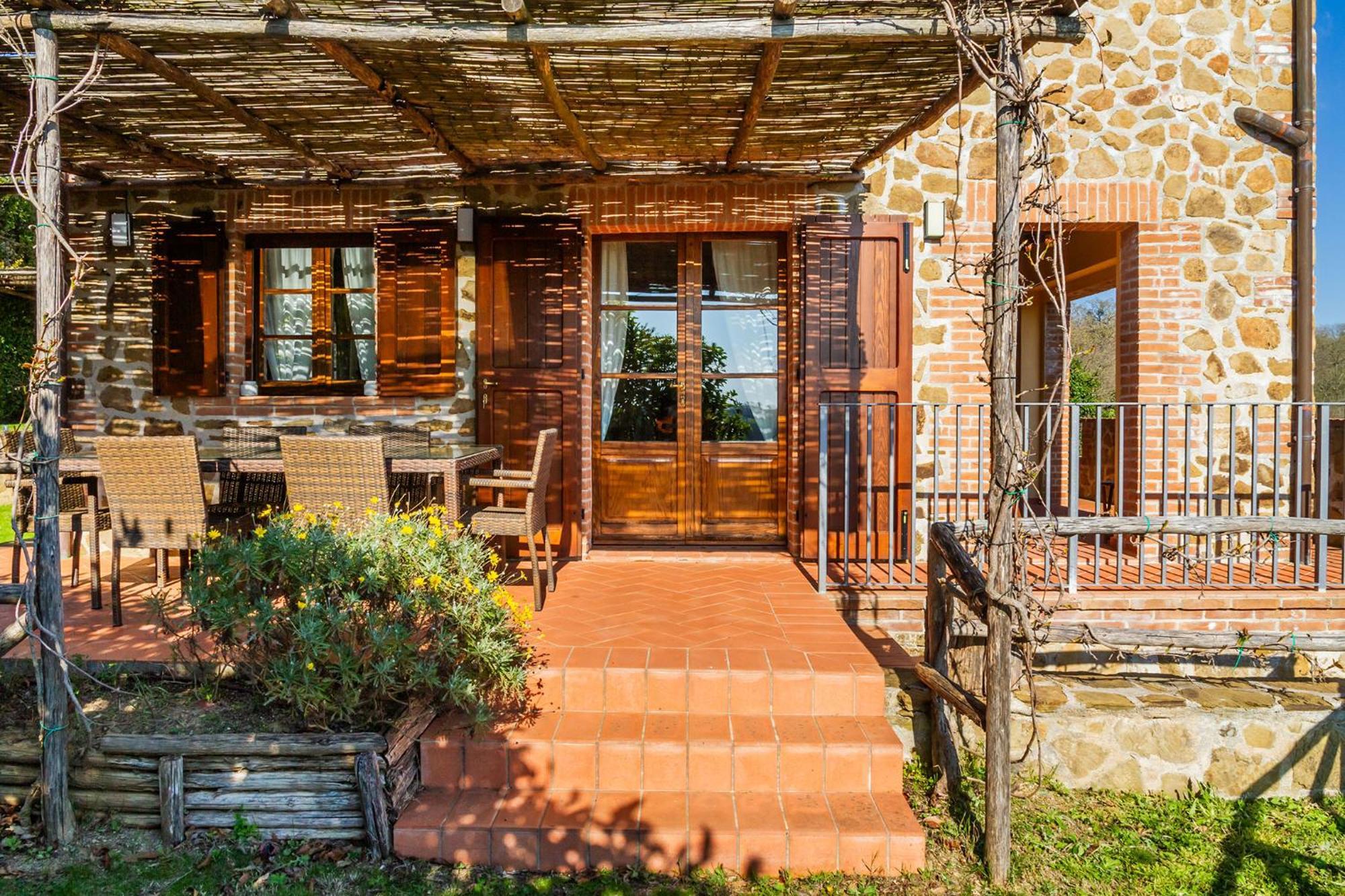Home With A View In Scansano, Tuscany Exteriör bild