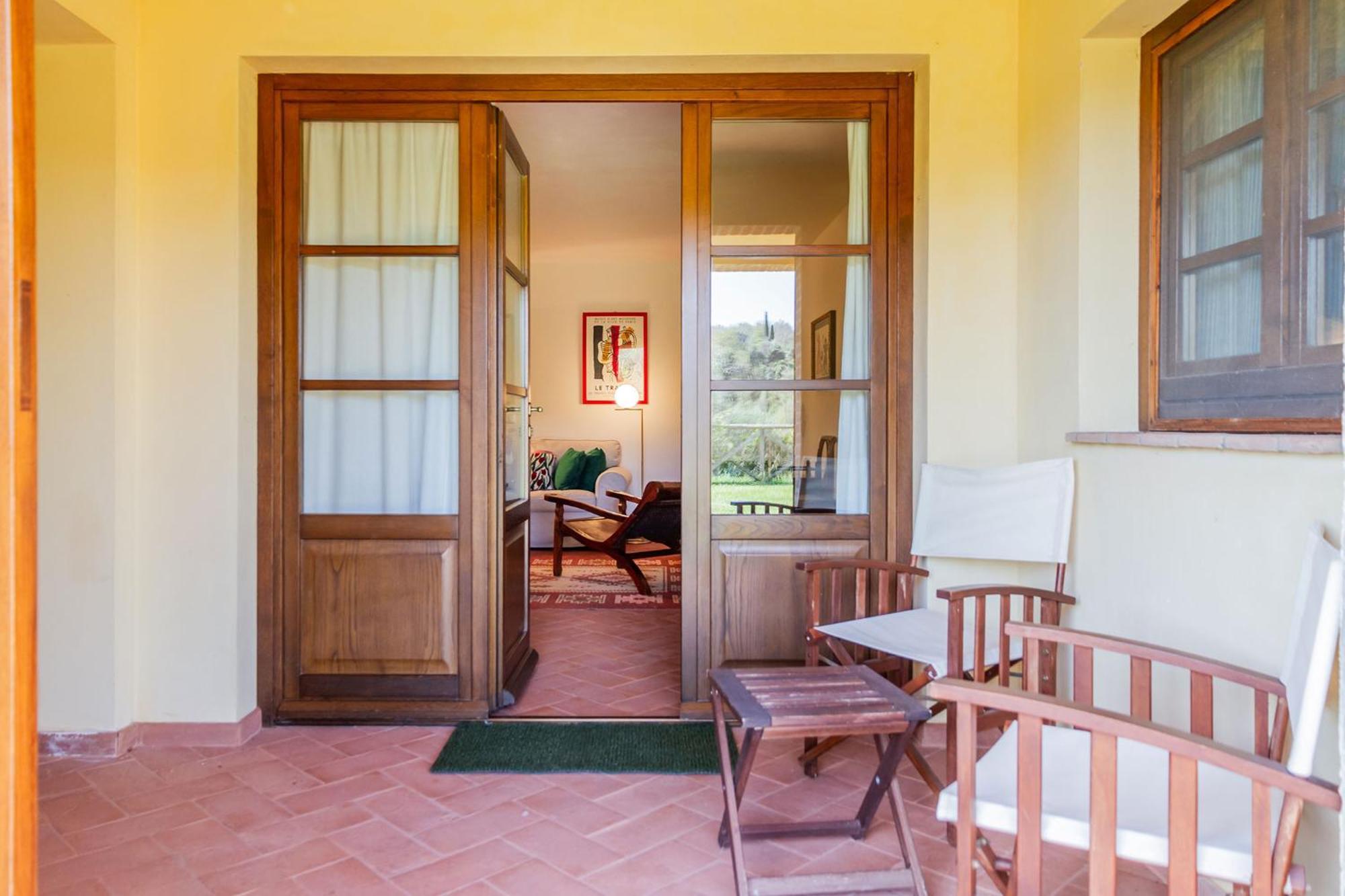 Home With A View In Scansano, Tuscany Exteriör bild