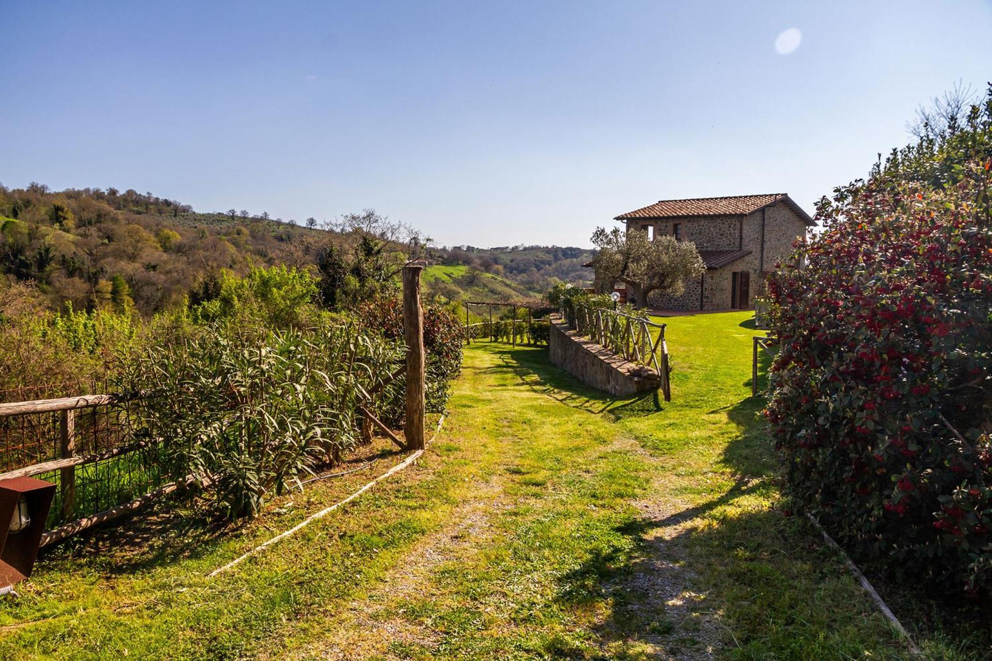 Home With A View In Scansano, Tuscany Exteriör bild